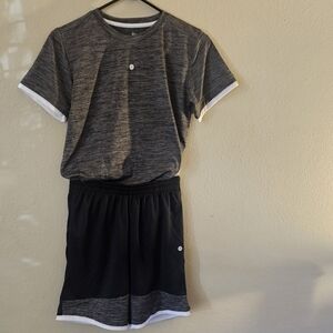 RBX Gray and Black Athletic Set